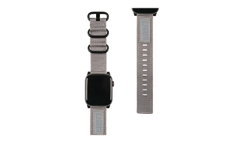 UAG Apple Watch Band 45mm/44mm/42mm, Series 7/6/5/4/3/2/1/SE - Nato Grey -