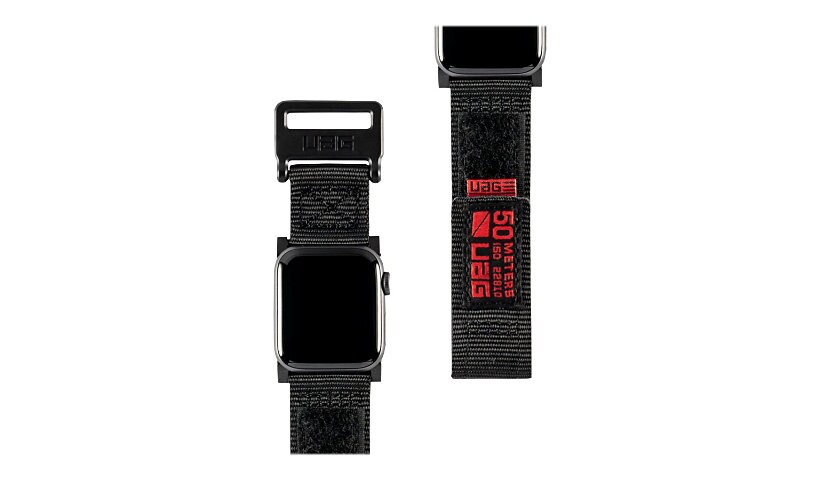 UAG Apple Watch Band 41mm/40mm/38mm, Series 7/6/5/4/3/2/1/SE - Active Black