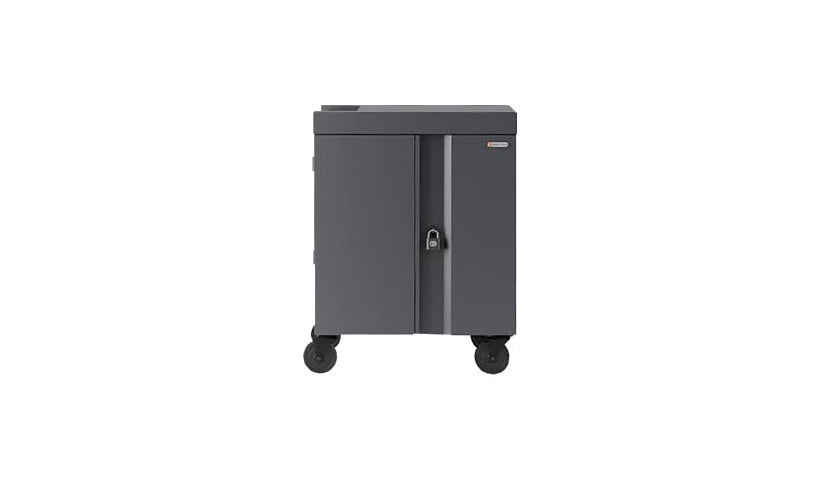Bretford Cube TVC32 - cart - pre-wired - for 32 tablets / notebooks - charcoal