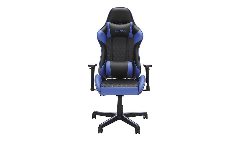 RESPAWN 100 - chair - steel, bonded leather - blue