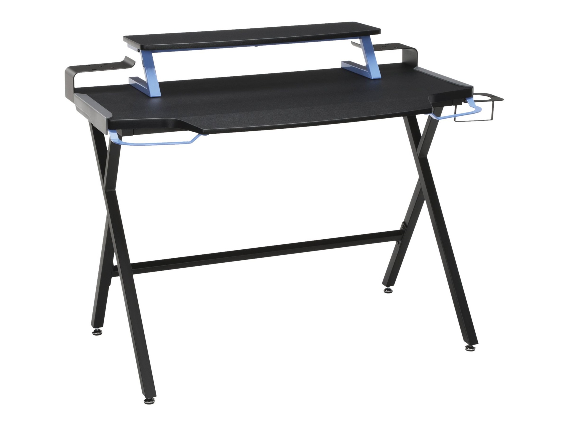 RESPAWN 1000 - table - rectangular with contoured side