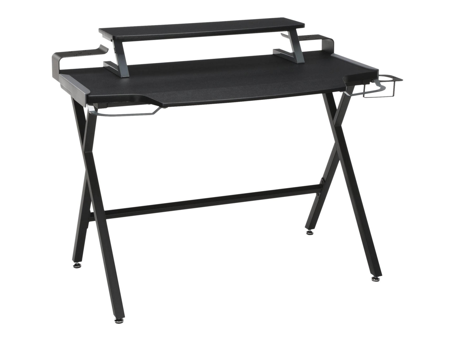 RESPAWN 1000 - table - rectangular with contoured side