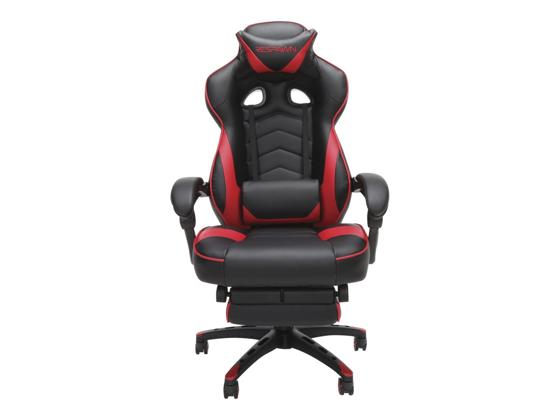 RESPAWN RSP-110 Racing Style Reclining Footrest Gaming Chair - Red