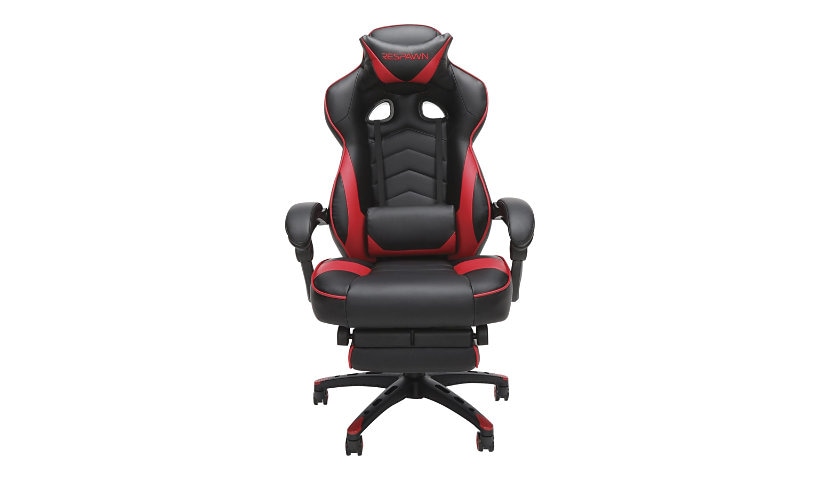 RESPAWN RSP-110 Racing Style Reclining Footrest Gaming Chair - Red