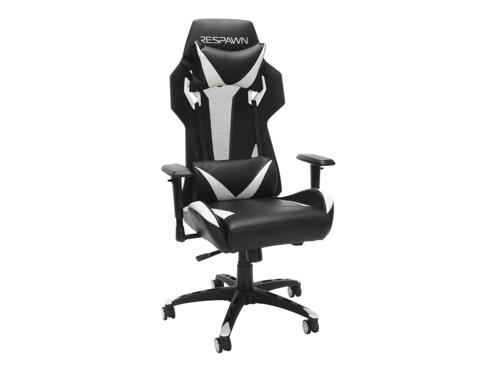RESPAWN RSP-205 Mesh Back Racing Style Gaming Chair - White