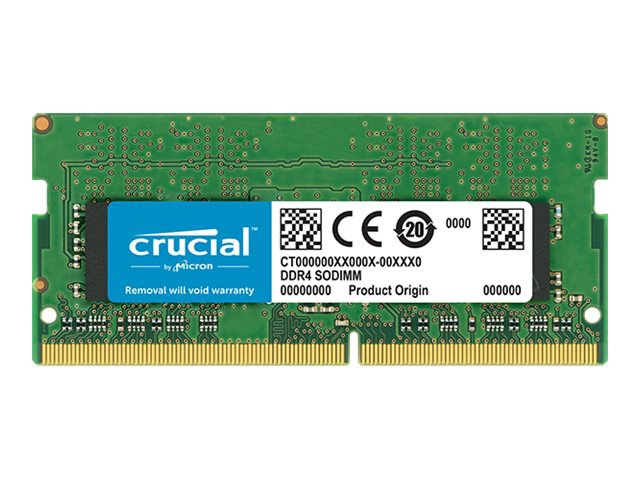 Crucial 8GB DDR4 3200MT/s SODIMM Unbuffered Server Memory