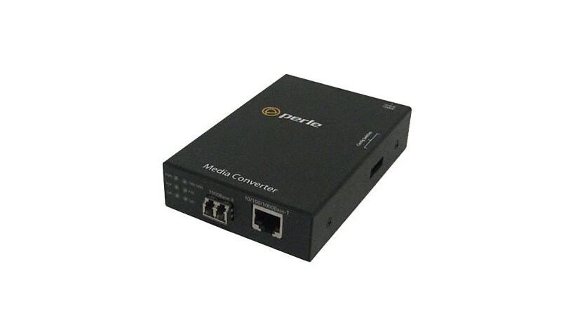 Perle S-1110-M2LC05-XT - fiber media converter - 10Mb LAN, 100Mb LAN, GigE