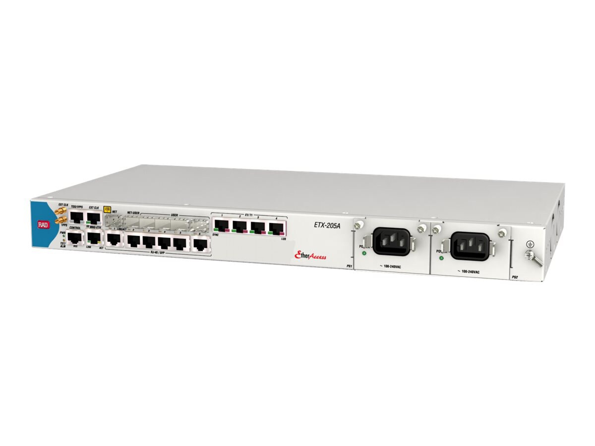 RAD EtherAccess ETX-205A Carrier Ethernet Demarcation Device - network mana