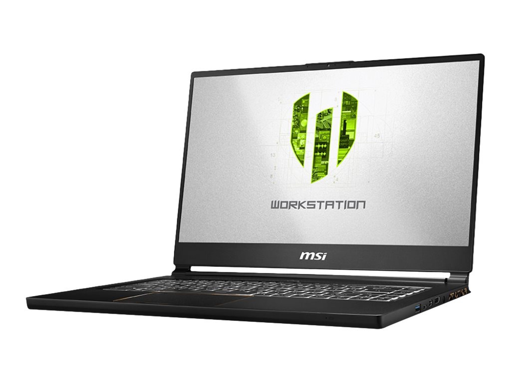 MSI WS65 9TK 687 - 15.6" - Core i9 9880H - 32 GB RAM - 1 TB SSD