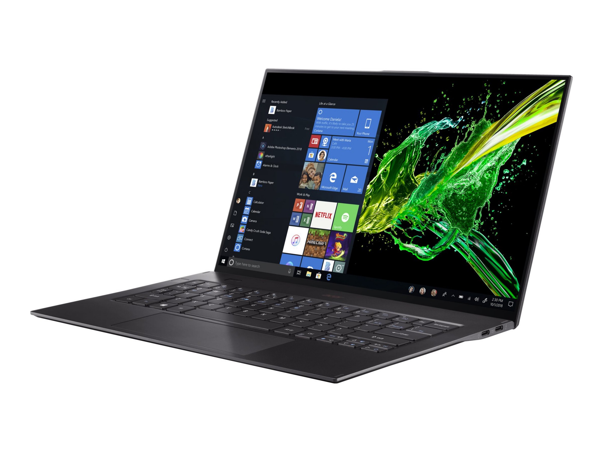 Acer Swift 7 Pro Series SF714-52T - 14" - Core i7 8500Y - 16 GB RAM - 512 G