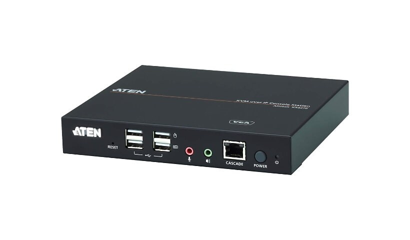 ATEN VGA KVM over IP Console Station KA8270 - KVM / audio extender - VGA
