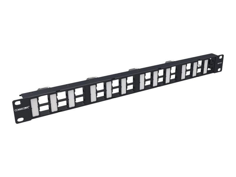 CommScope M-Series CPP-UDDM-M-1U-24 - patch panel - 1U - 19"