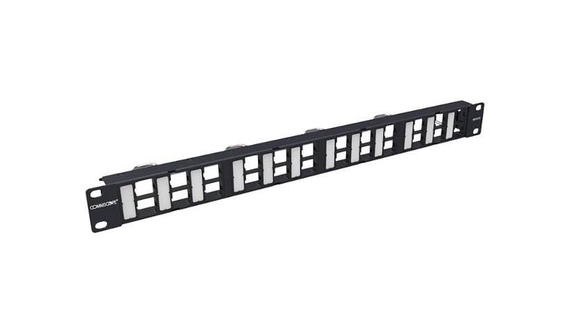 CommScope M-Series CPP-UDDM-M-1U-24 - patch panel - 1U - 19"