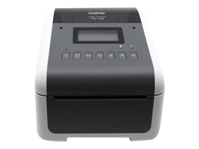 Thumbnail 2 of 3 for Brother TD-4550DNWB - label printer - B/W - direct thermal