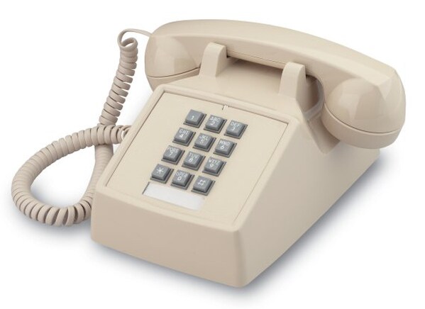 Cortelco 250013-VBA-20M Desk Phone with Volume Control - Beige