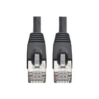 Eaton Tripp Lite Series Cat6a 10G Snagless Shielded STP Ethernet Cable (RJ45 M/M), PoE, Black, 35 ft. (10.67 m) - patch