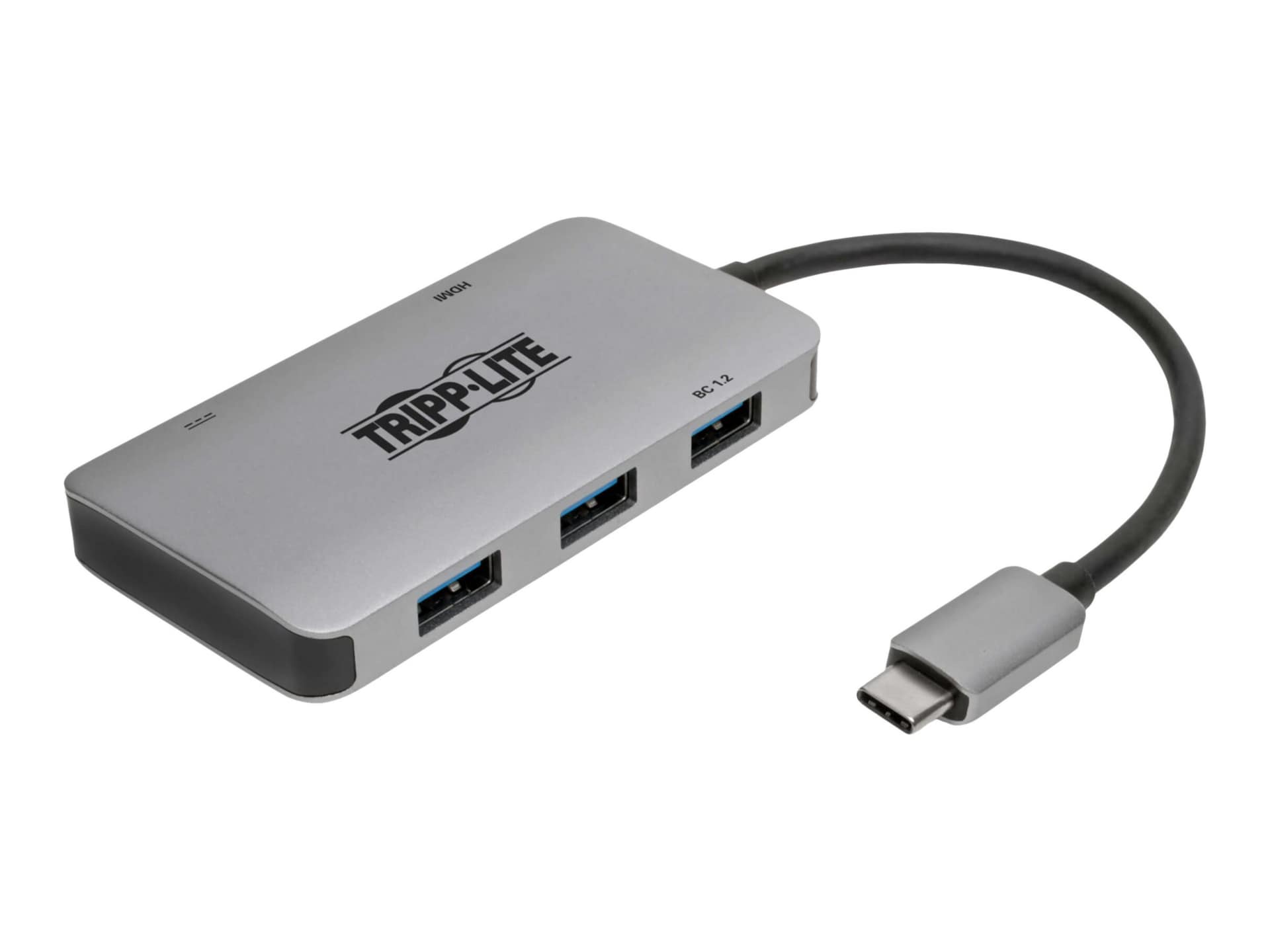 Eaton Tripp Lite Series USB C Multiport Adapter Converter 3 USB-A, 4K HDMI