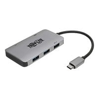 Tripp Lite USB C Multiport Adapter Converter 3 USB-A, 4K HDMI PD Charging Thunderbolt 3 Compatible - docking station -