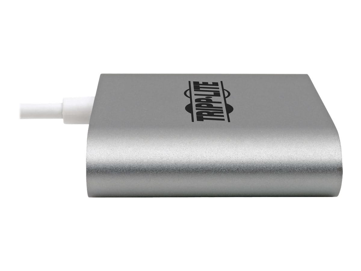 Thumbnail 5 of 8 for Eaton Tripp Lite Series USB C to HDMI Adapter Converter 2-Port Dual USB-C 3.1 4K@30Hz - external video adapter - gray