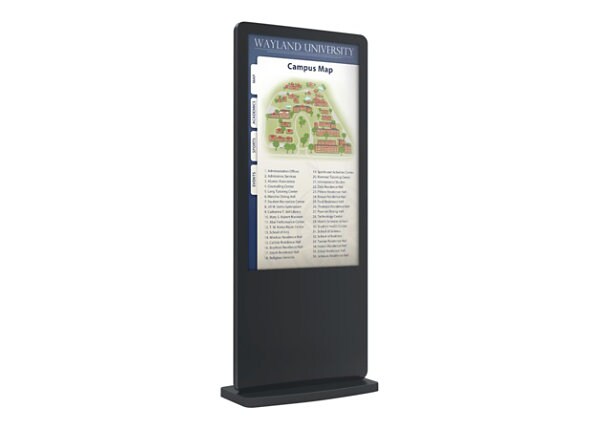 Mustang Professional Kiosk MPKDI-FP43 without media player 43" Class (42.51" viewable) LED-backlit LCD display - Full HD