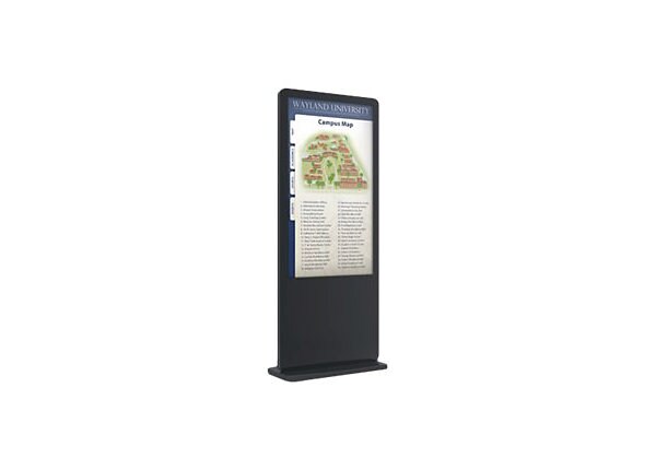 Mustang Professional Kiosk MPKDI-FP43T without media player 43" Class (42.51" viewable) LED-backlit LCD display - Full
