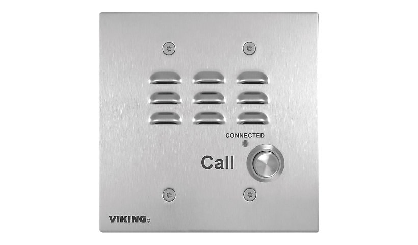Viking Double Gang Box Mount Stainless Steel VoIP Entry Phone