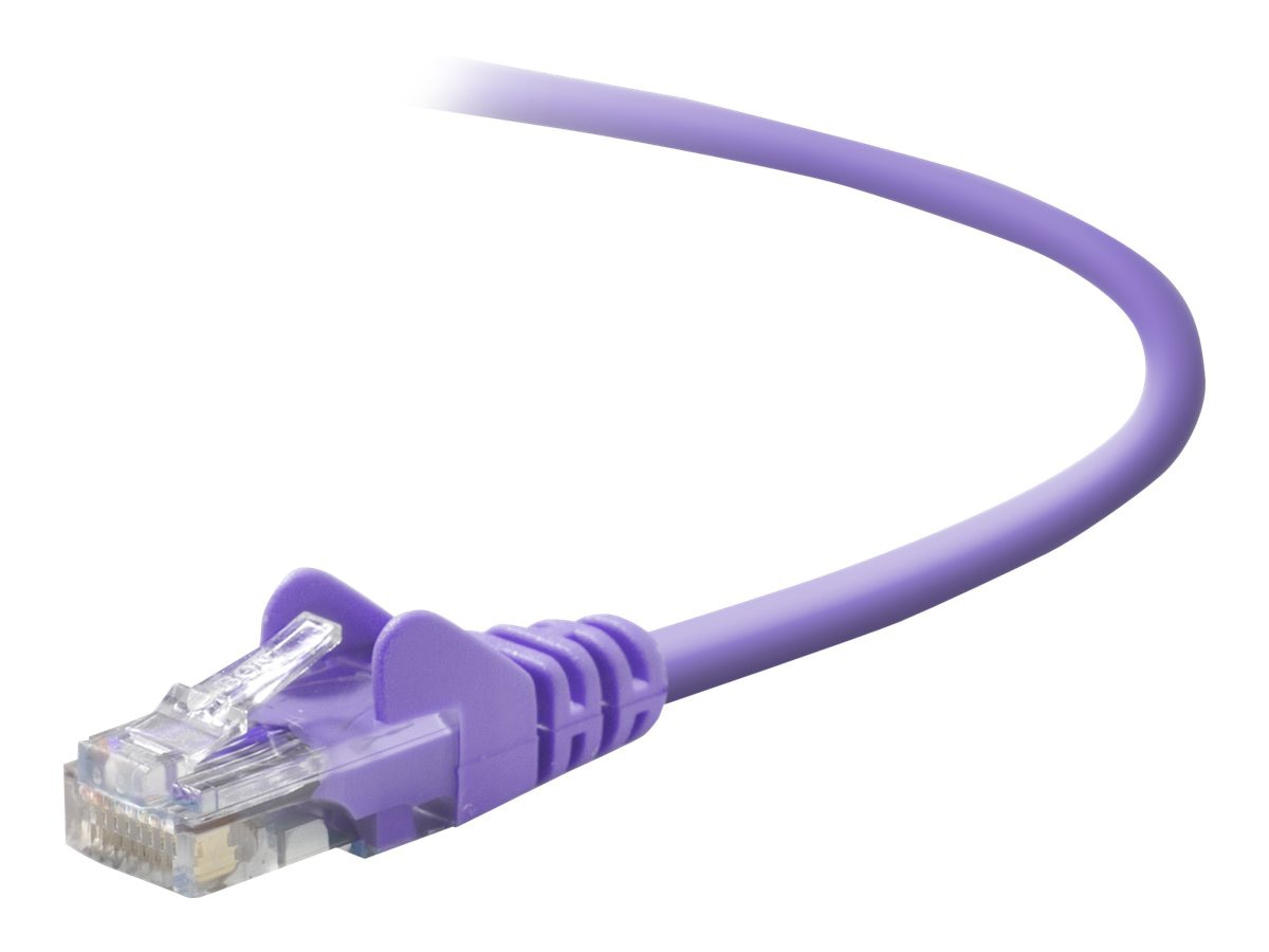 Belkin crossover cable - 6 ft - purple