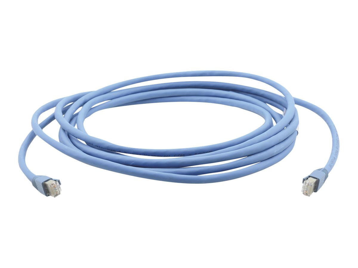Kramer 6' CAT6A U/FTP RJ-45 HDBaseT Video and LAN Cable Assembly - Blue