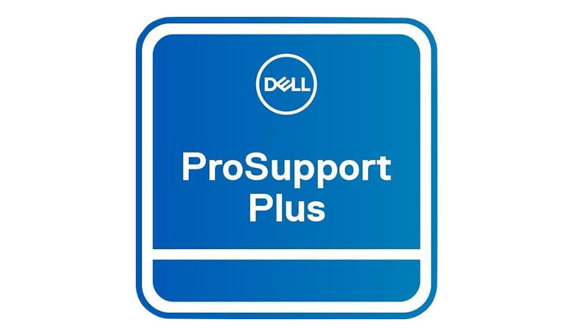 Dell Upgrade from 3Y ProSupport to 3Y ProSupport Plus - extended service agreement - 3 years - on-site