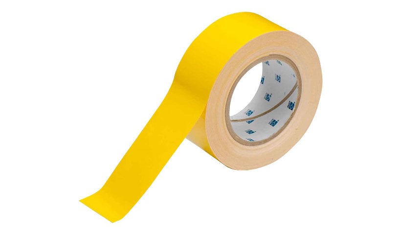 Brady ToughStripe marking tape - 2 in in x 100 ft - polyester - yellow