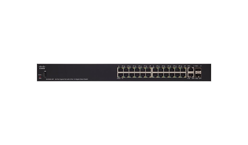 Cisco 250 Series SG250X-24P - switch - 24 ports - smart - rack-mountable