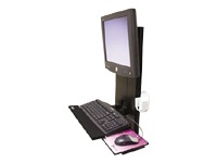 Ergotron 9" Vertical Lift System Black
