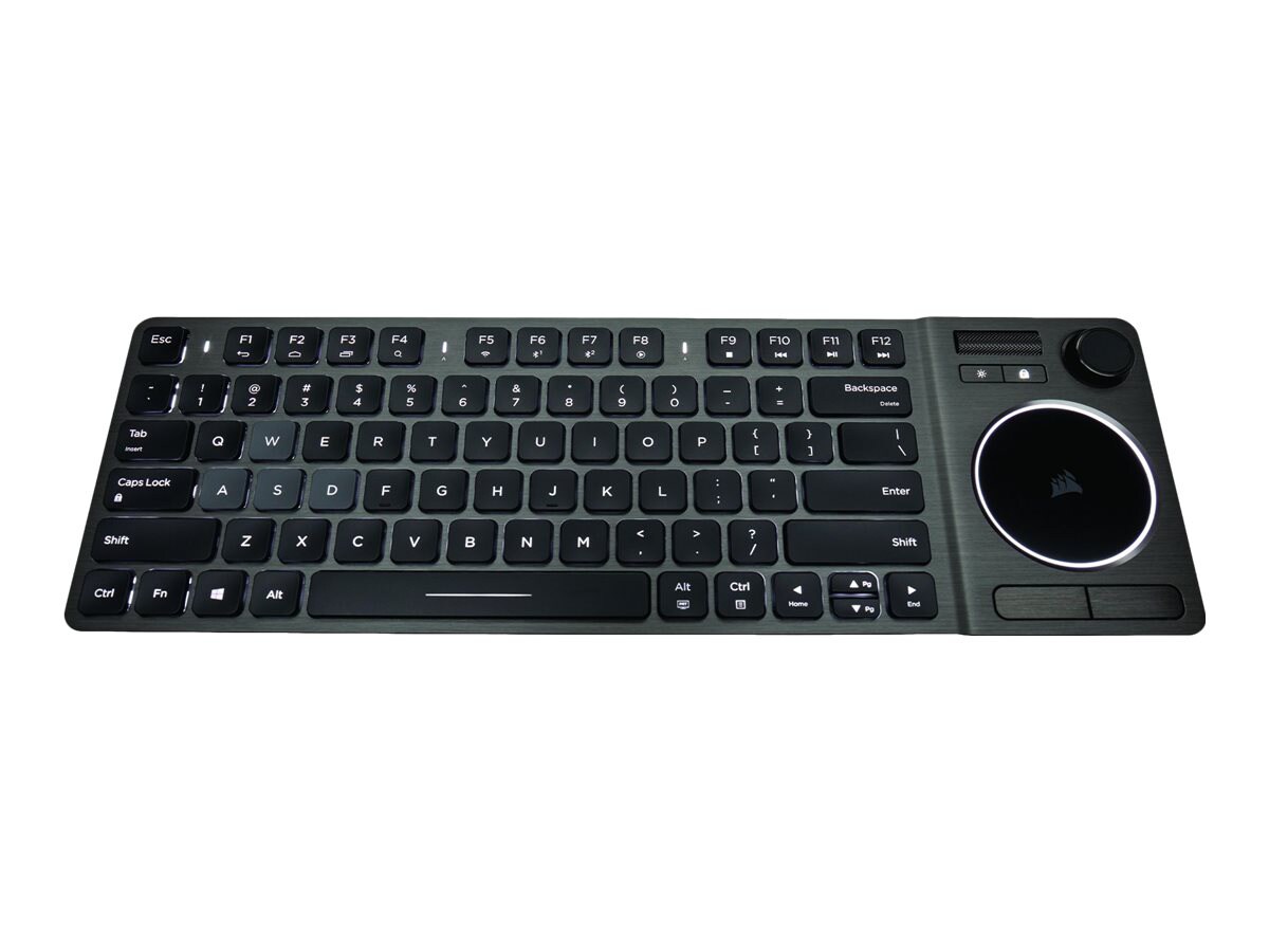 CORSAIR K83 Entertainment - keyboard - with touchpad, pointing stick - US