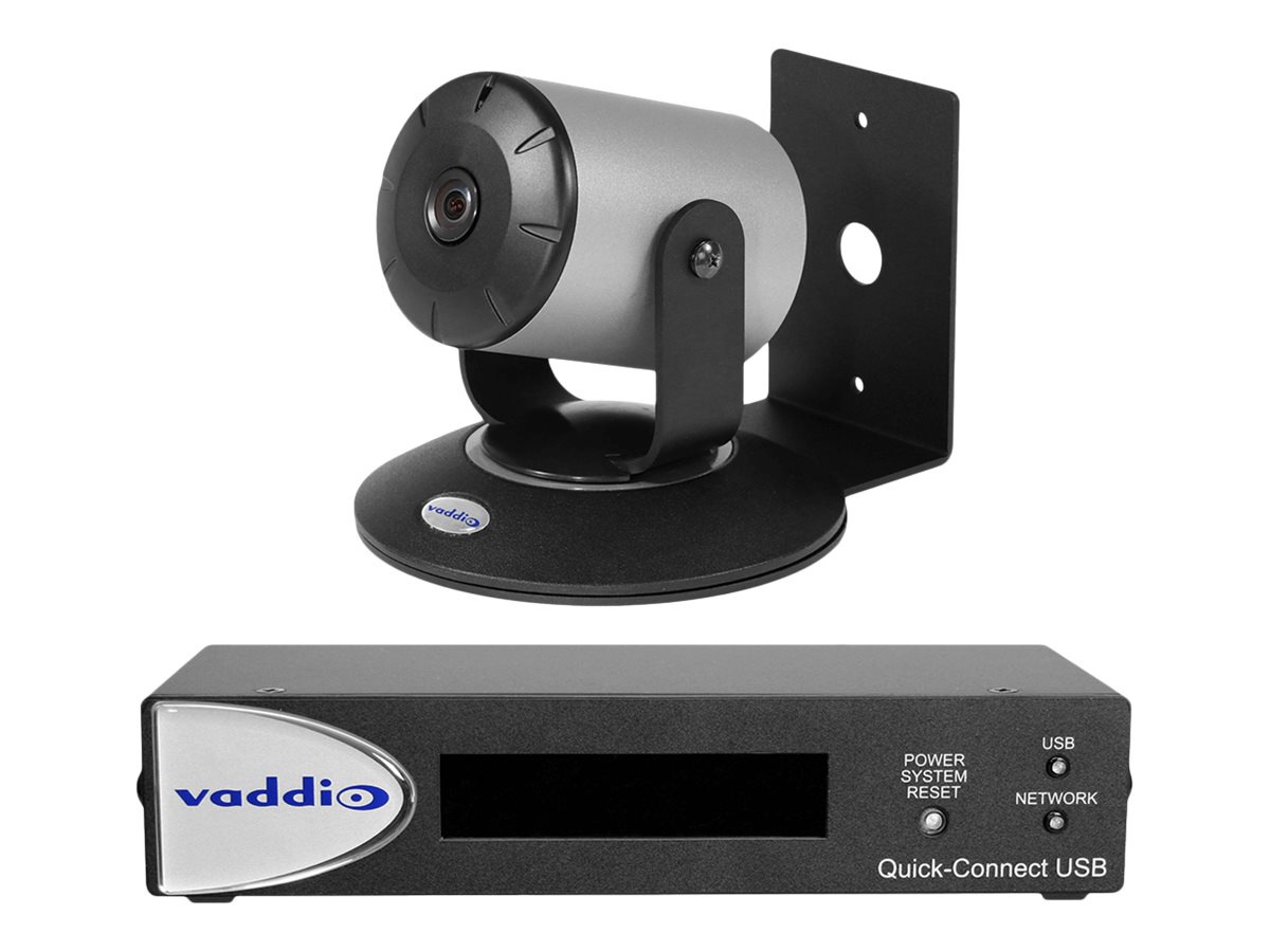 Vaddio WideSHOT SE USB Camera System for Video Conferencing - Silver and Black