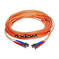 Axiom 5m LC/ST OM1 Multimode Duplex Fiber Optic Cable - Orange