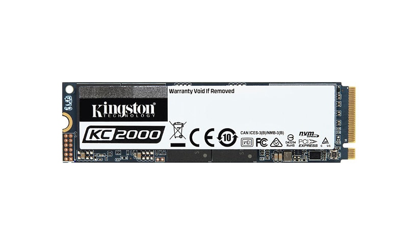 Kingston KC2000 250GB M.2 2280 NVMe PCIe Solid State Drive