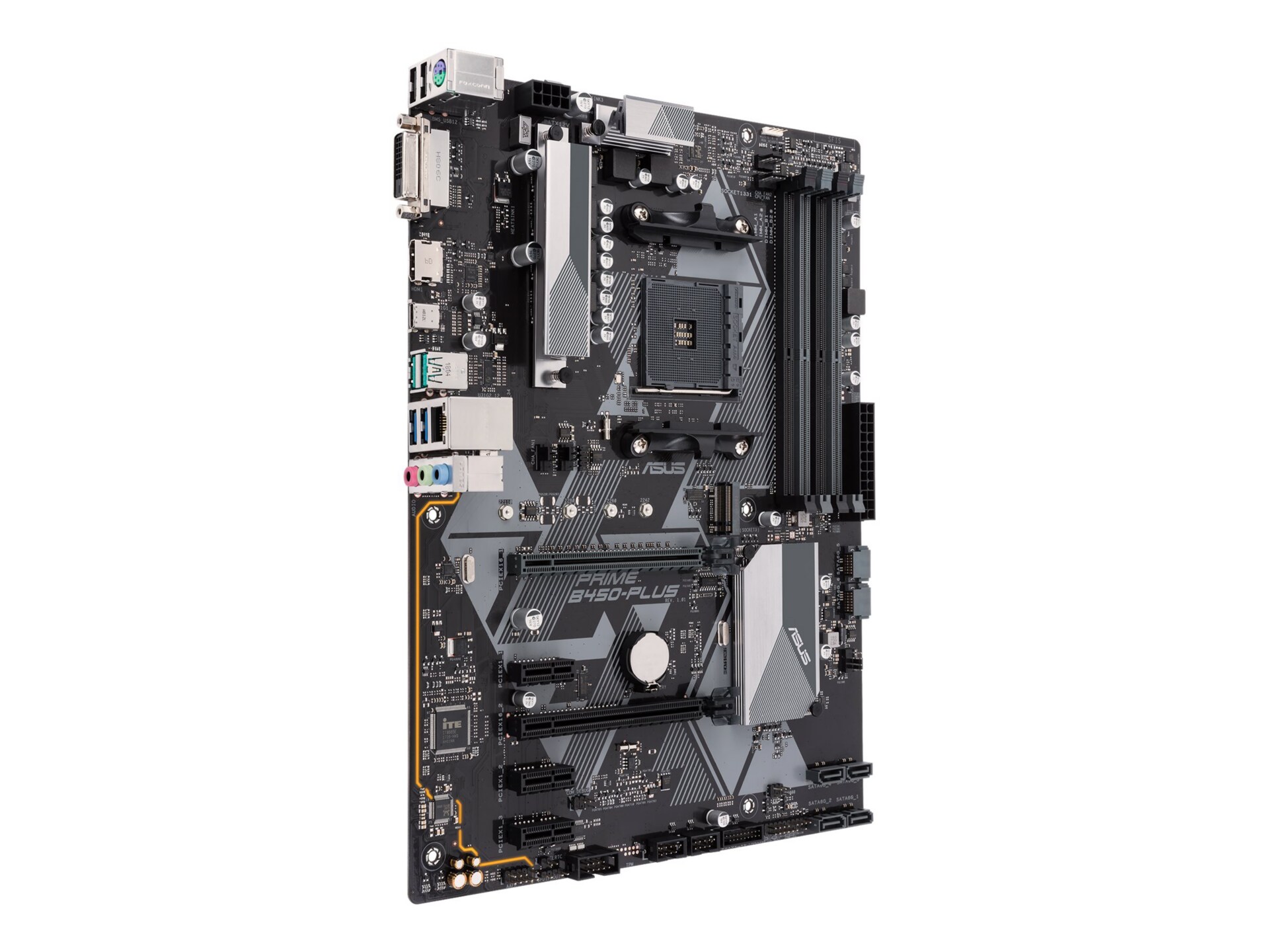 ASUS PRIME B450-PLUS - motherboard - ATX - Socket AM4 - AMD B450