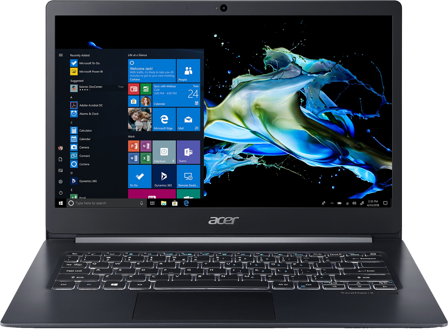Acer TravelMate X5 TMX514-51T-56W8 - 14" - Core i5 8265U - 8 GB RAM - 256 G