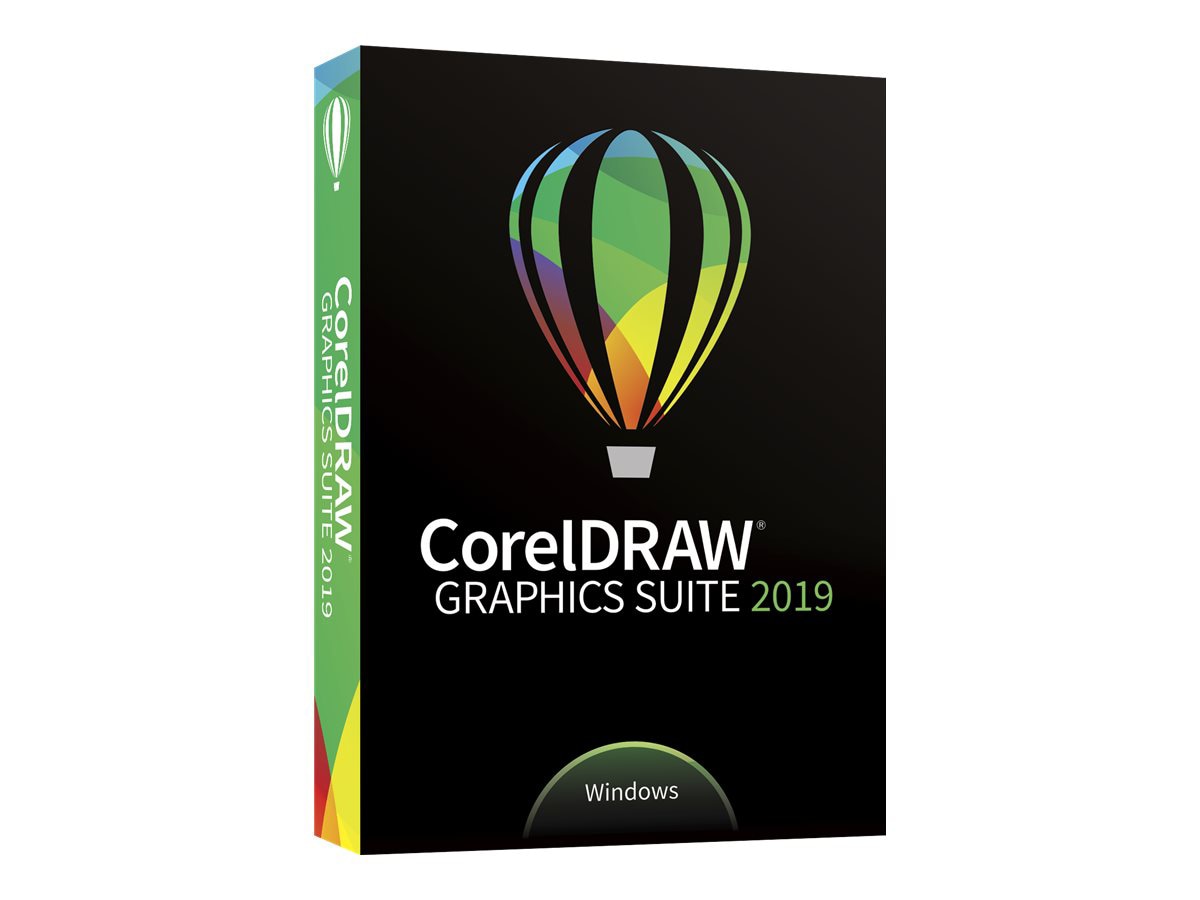 CorelDRAW Graphics Suite 2019 - box pack (upgrade) - 1 user