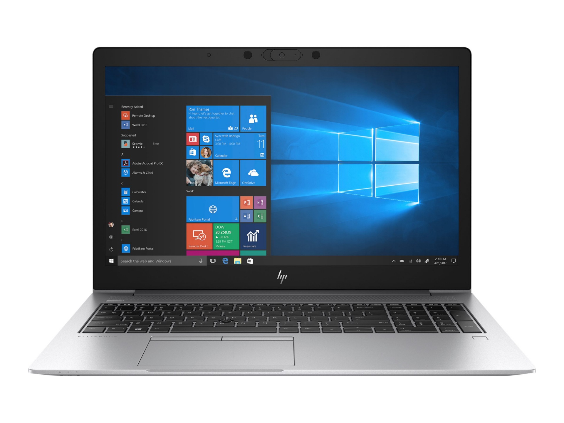 Thumbnail 2 of 7 for HP SB EliteBook 850 G6 15.6" Core i5-8265U 8GB RAM 256GB SSD Win 10 Pro