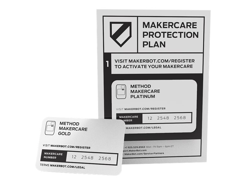 MakerBot MakerCare Protection Plan Gold - extended service agreement - 2 years