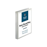 Business Source - presentation ring binder - for Letter - capacity: 225 she