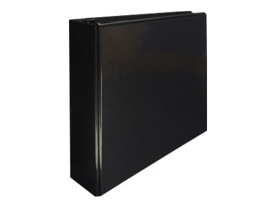 Thumbnail 2 of 6 for Business Source Basic - presentation ring binder - for Letter - capacity: 625 sheets - black