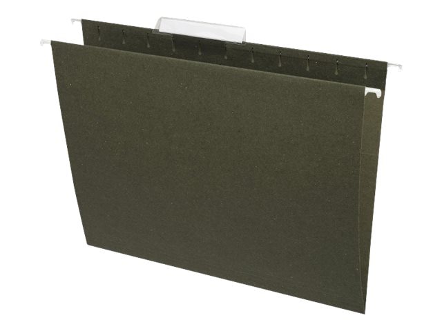 Business Source - hanging file - for Letter - standard green (pack of 25)