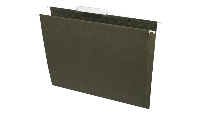 Business Source - hanging file - for Letter - standard green (pack of 25)