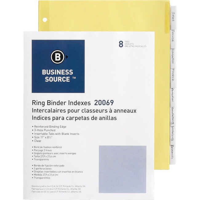 BUSINESS INDEX BNDR 8CR TB 24/BX