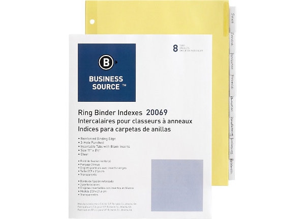 BUSINESS INDEX BNDR 8CR TB 24/BX