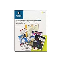 Business Source - 50-pack - 9 in x 11.5 in - lamination pouches