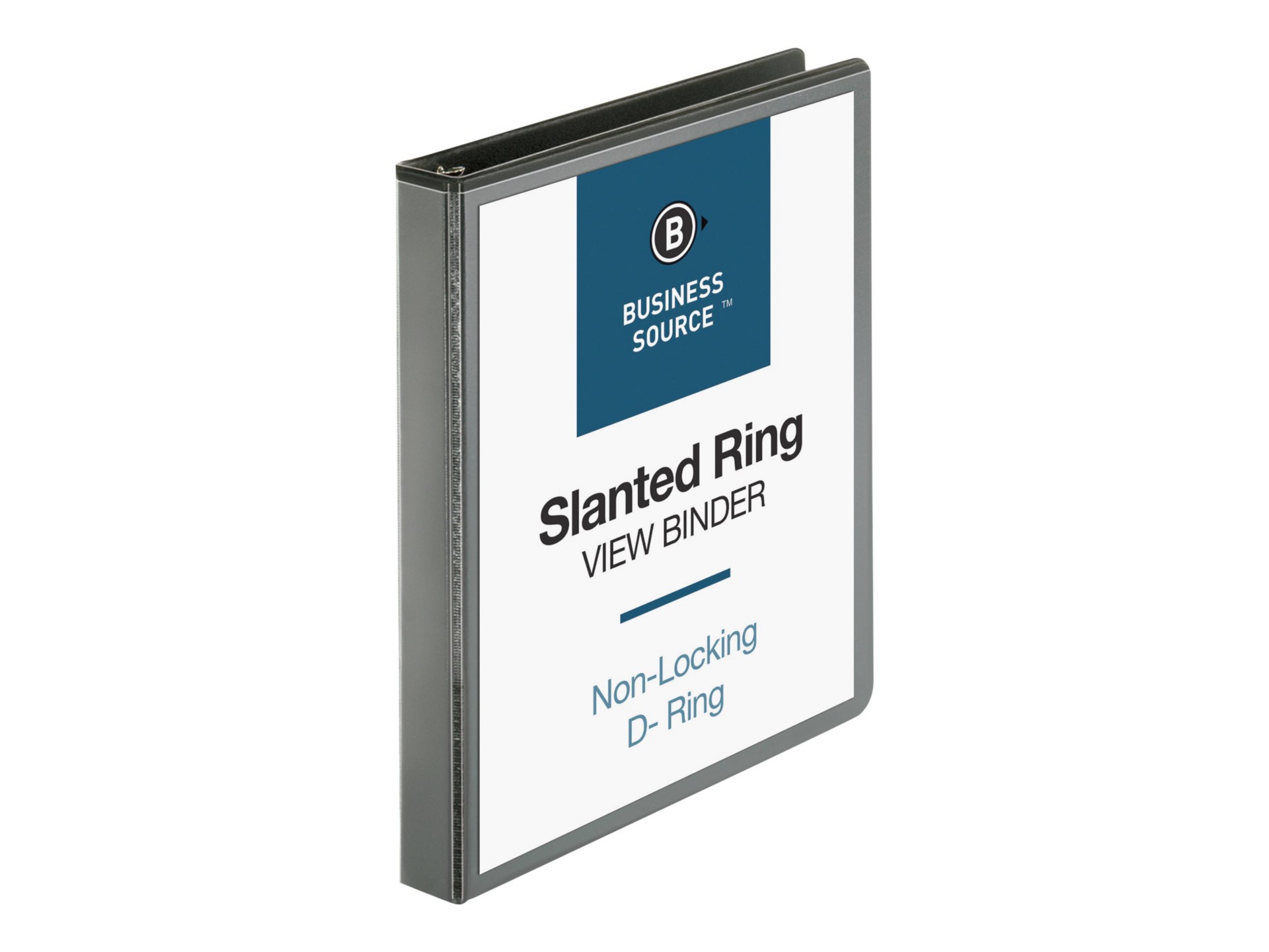 Business Source Basic - presentation ring binder - for Letter - capacity: 2