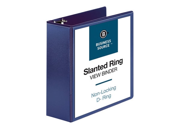 BUSINESS BINDER VIEW D-RING 4IN NY